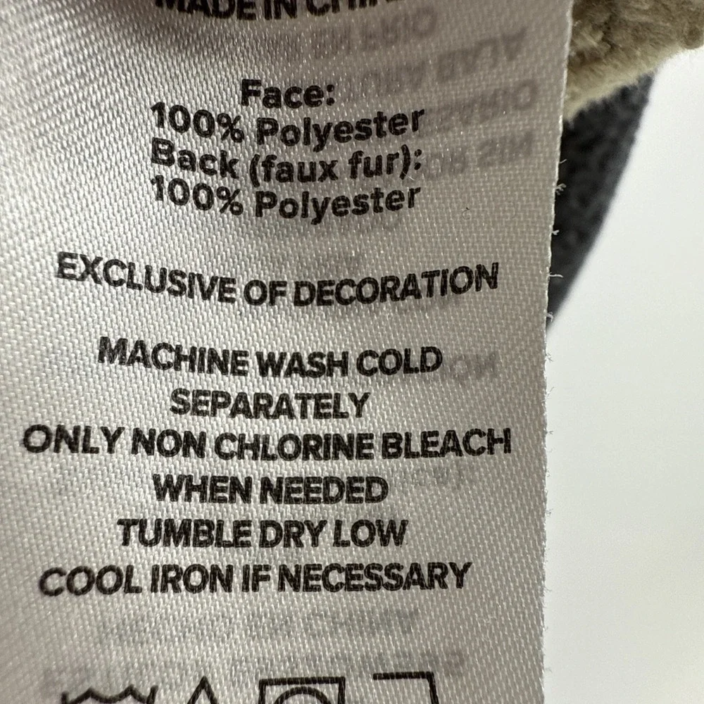 Eddie Bauer‎ BOYS FAUX SHEARLING-LINED SHIRT JACKET Size 10-12